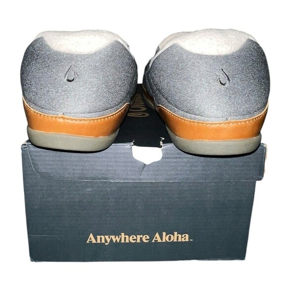 Olukai Men\'s Puku\'i Slipper - Ash/Ash 13M NEW In Box! main image 10